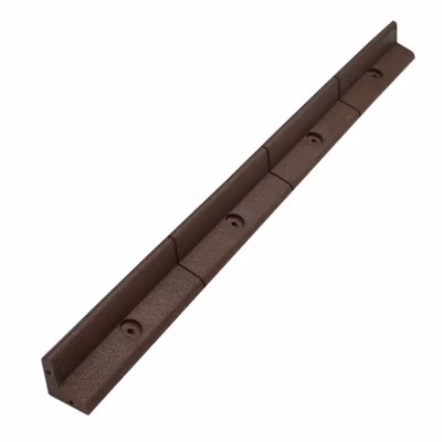 Bordures de Pelouse Flexible 1.2m Marron x 4