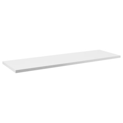 Plan vasque VANO  Blanc alpin  L120 x P40 x H2 cm  À poser sur meuble salle de bain
