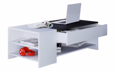 Sofatisch Couchtisch Schublade Tindus