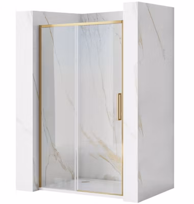 Porte de douche coulissante REA Rapid Slide Brushed Gold 140