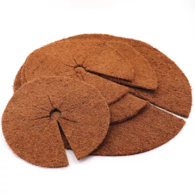 10 disques de paillis de noix de coco 30cm tapis en fibre de coco Aquagart
