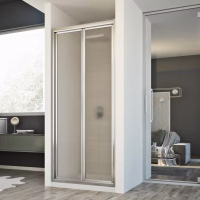 Porte paroi douche 90 CM H198 mod. Urban 1 Porte Pliante Opaque
