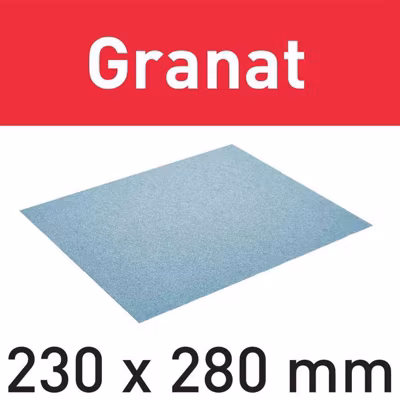 Abrasif GRANAT Manuel 230x280mm GR/10 P120 – FESTOOL – 201260