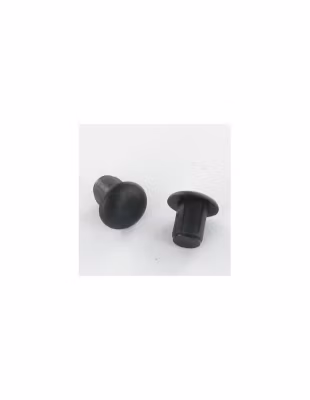 Bouchon Diamètre du corps 5.4 Diamètre de tête: 8 Longueur sous tête 7.5 nylon noir – 1 pièce