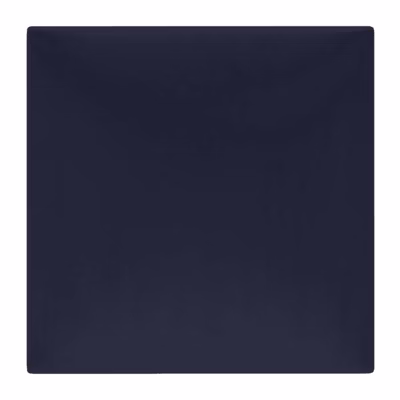 Coussin mural velours bleu nuit – 30 x 30