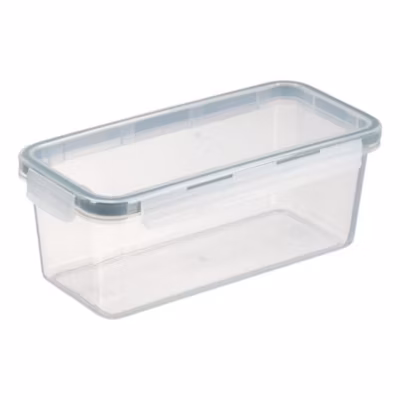Boîte Hermétique Alimentaire Rectangulaire de 450 ml à 4 litres – 1 Litre