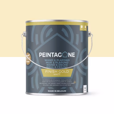 Peinture de finition ultralessivable pour murs et plafonds int. – Finish Gold, 4 l, Ginger Juice (PE031)