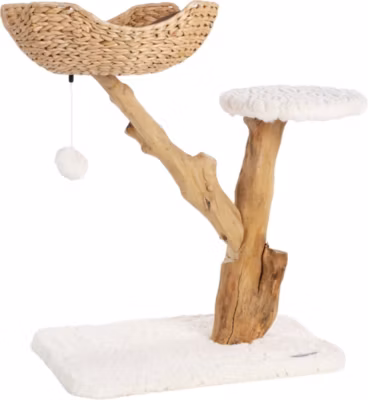 Arbre a griffer design avec panier