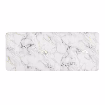 Tapis de bain 50 x 120 cm ultra-absorbant metallise venor Sans