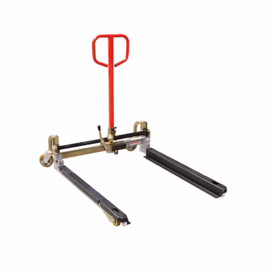 Transpalette manuel à fourches réglables 1025×400/800mm – Idéal imprimante, armoire et électroménager – Capacité 750kg – 855000393