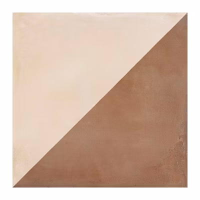 Carrelage sol / mur effet ciment 20×20 cm TERRA TRIANGOLO