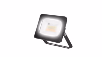 Projecteur extérieur avec télécommande IP65 (1200LM) Noir – Voltman