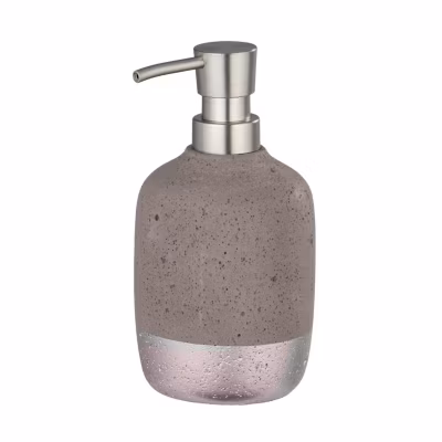 Distributeur de savon en béton MAUVE