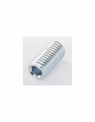 Vis métaux Sans tête six pans creux (sthc) Clé de 3 HC3 M6X16 Bout plat Acier zingué – 1 pièce