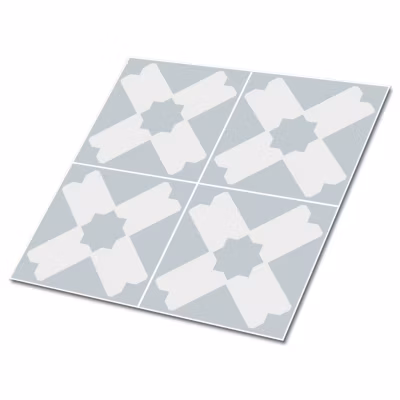 Carreaux vinyle Tulup 30×30 cm Patchwork géométrique 9 pcs
