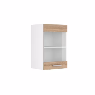 Vicco Meuble de cuisine haut vitré Sonoma 40cm