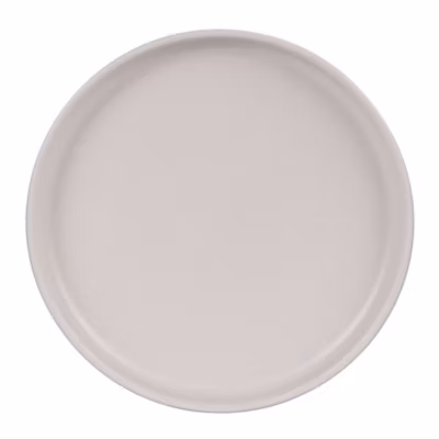 Assiette plate Uno crème 28 cm (lot de 6)
