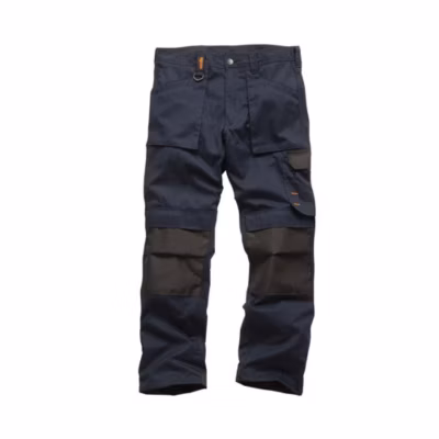 Pantalon Worker Bleu Marine Taille 46 L – Confort Optimal et Résistance – Idéal pour le Travail – Scruffs