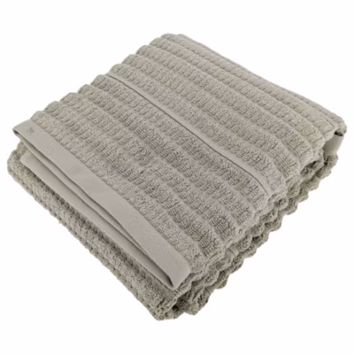 Drap de douche en fils retors 70×140 cm pur coton collection SWELL vert