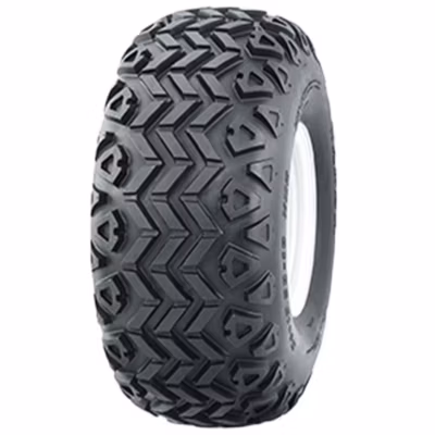 Pneu utilitaire 25×13.00-9 à 4 plis sur jante en acier à 4 goujons, entraxe de 100 mm, capacité de charge de 350 kg