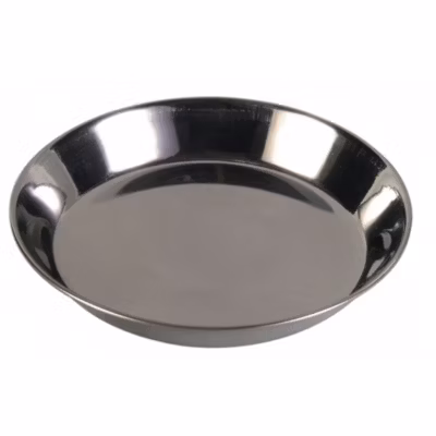 écuelle 0.2 L D 13 cm en acier inox  pour chat
