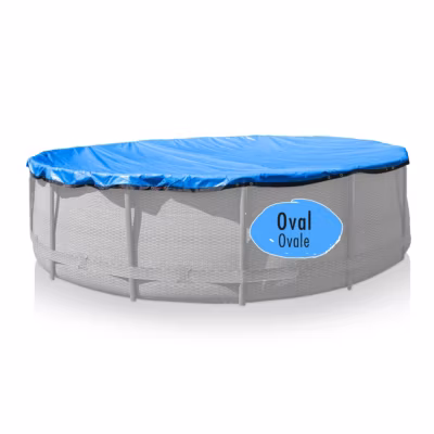 Bâche pour piscine 6,30 x 4,50 m ovalex