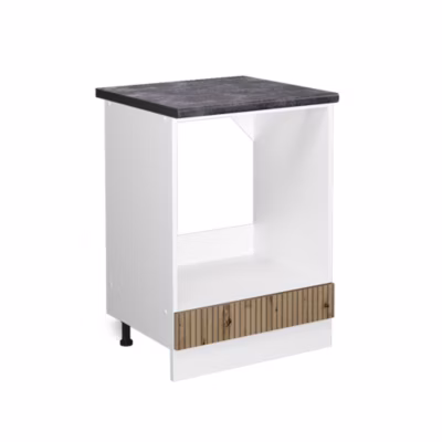 Vicco Meuble pour four Chêne Artisan 60cm , PT Anthracite