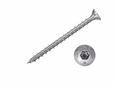 Vis à bois empreinte Torx 4×50, boite de 200 Fischer