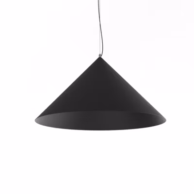 LUMICOM – PINOCCHIO Suspension, 1X E27, max 42W, métal, noir mat, D.70cm