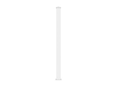 Pilier pour portail en aluminium – L15 cm x H190 cm – blanc – NERETO