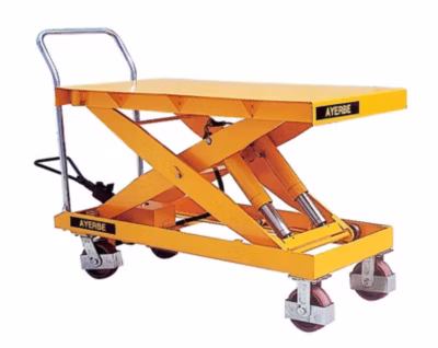 Table hydraulique manuelle 1000 kg, 1006×550 mm, élévation 1000 mm