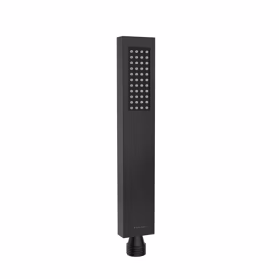 BALNEO Douchette noire en acier inoxydable au design contemporain CASCADE