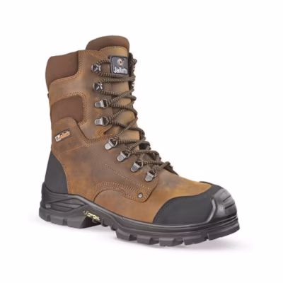 Chaussures de sécurité de type rangers JALLATTE JALHICKORY S3 SRC Marron 39