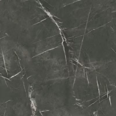 Sol Vinyle Inspiration – Effet marbre noir – Rouleau de 2m x 14m