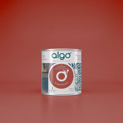 Peinture pour Meuble – Rouge Enflammé – 2L – Mat