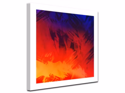 DECLINA, Tableau toile imprimée Paysage, Tableau toile design Abstract Color, 30×30 cm