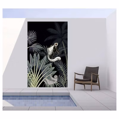 Tenture murale extérieure imprimée MARSUPIA, H.2 x L.1.2 m, Made in France par Scenolia