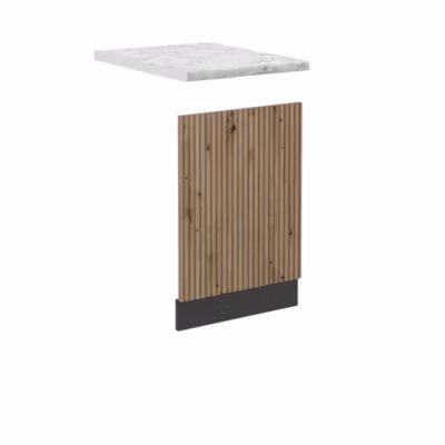 Vicco Façade Chêne Artisan 45cm , PT Marbre
