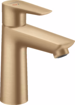Hansgrohe Talis E Mitigeur de lavabo 110 CoolStart sans tirette ni vidage, Bronze brossé (71714140)