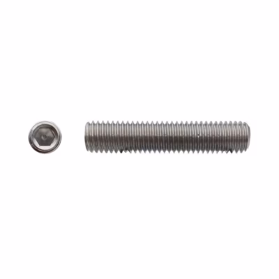 100 Vis Sans Tête 6 Pans Creux à Bout Cuvette STHC 12 x 12 mm – DIN 916 – Inox A2 – D-Work