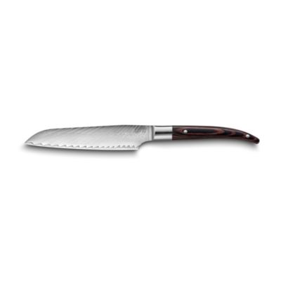 Couteau santoku laguiole expression damas 18 cm
