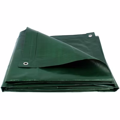 Bâche de protection verte ultra résistante – 200 g/m² – 3 x 4 mètres GT Garden