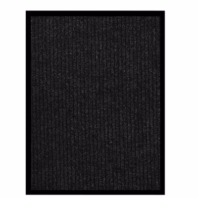 Paillasson rayé Anthracite 60×80 cm