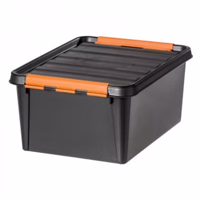 Boîte de rangement Professionnelle solide 31 litres