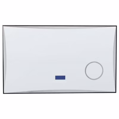 Miroir de salle de bain LED ONLAY 100 cm 60 cm Argenté