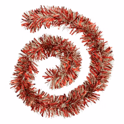 Guirlande de Noël boa 150x8x2m rouge et or – Atmosphera
