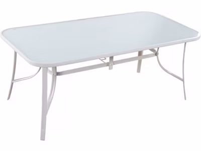 Table de jardin « Cordoba »  Phoenix  8 places  Blanc