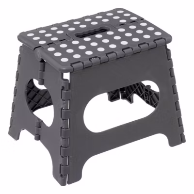 Marche pied pliant H27 – Gris- 5five