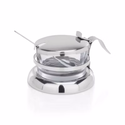 Set de burettes a parmesan/confiture en Verre/inox H 55 mm   90 mm – Was Germany