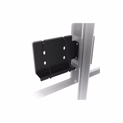 Support porte périphérique dos écran Erard pour pied TV KANA Noir